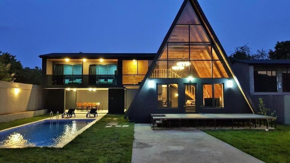 Qafqaz Wood Chalet Gabala Buitenkant foto