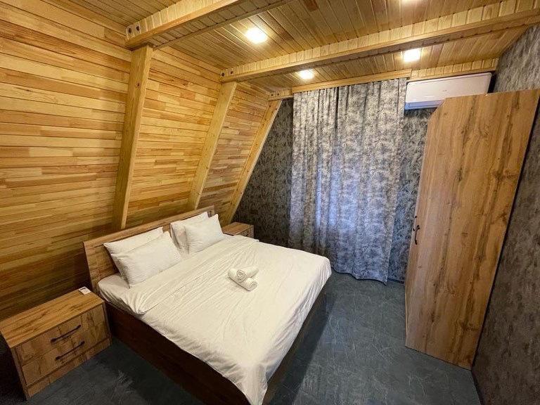 Qafqaz Wood Chalet Gabala Buitenkant foto