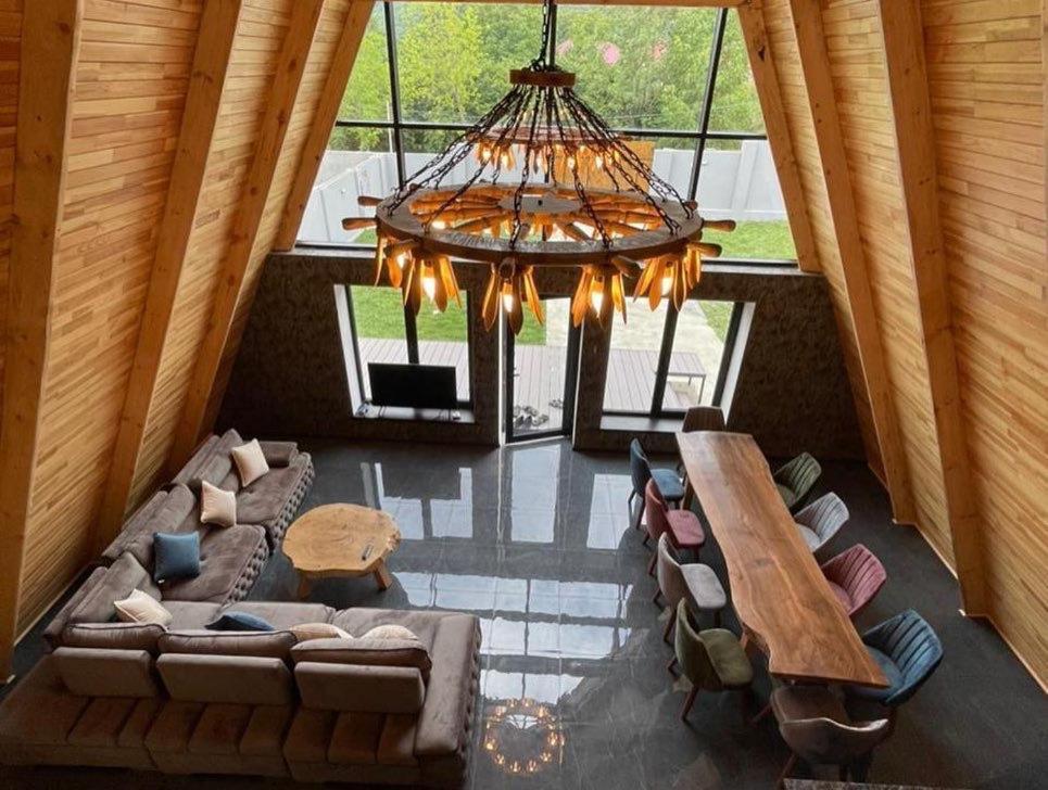 Qafqaz Wood Chalet Gabala Buitenkant foto