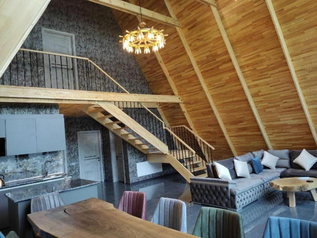 Qafqaz Wood Chalet Gabala Buitenkant foto