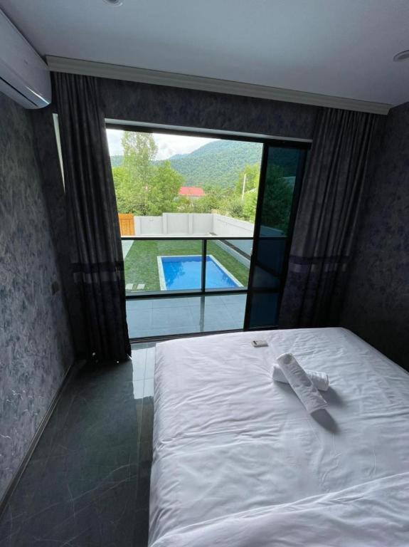 Qafqaz Wood Chalet Gabala Buitenkant foto