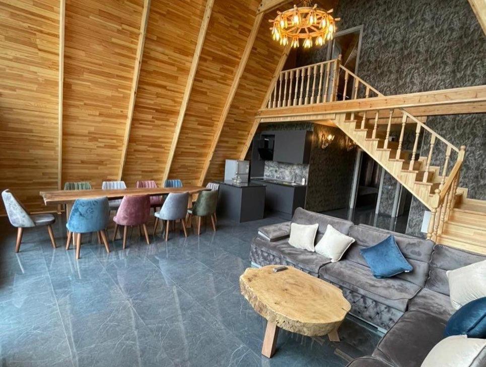 Qafqaz Wood Chalet Gabala Buitenkant foto