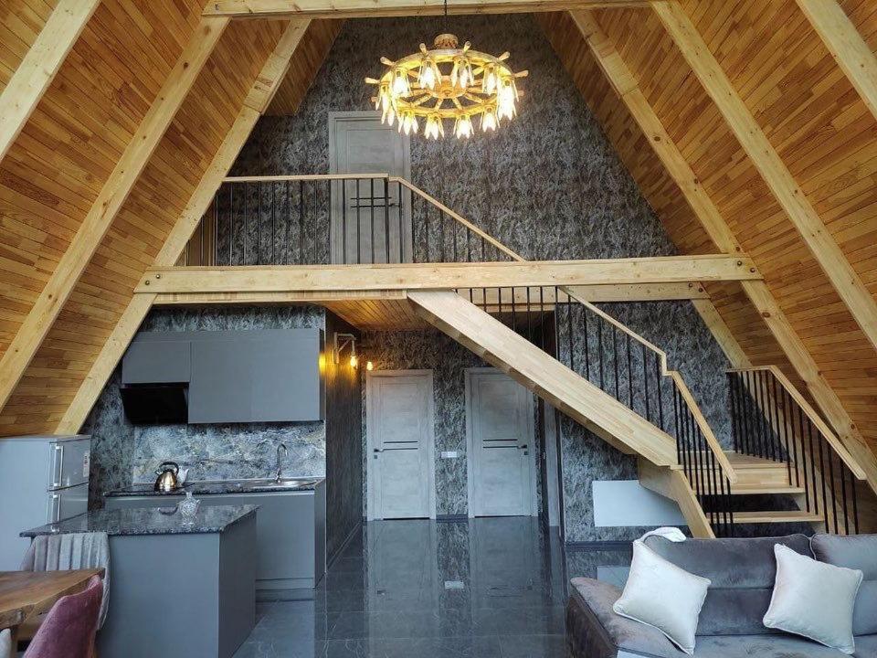 Qafqaz Wood Chalet Gabala Buitenkant foto