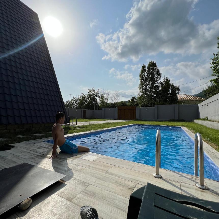 Qafqaz Wood Chalet Gabala Buitenkant foto