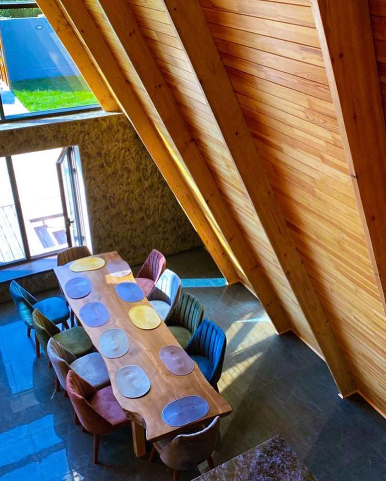 Qafqaz Wood Chalet Gabala Buitenkant foto