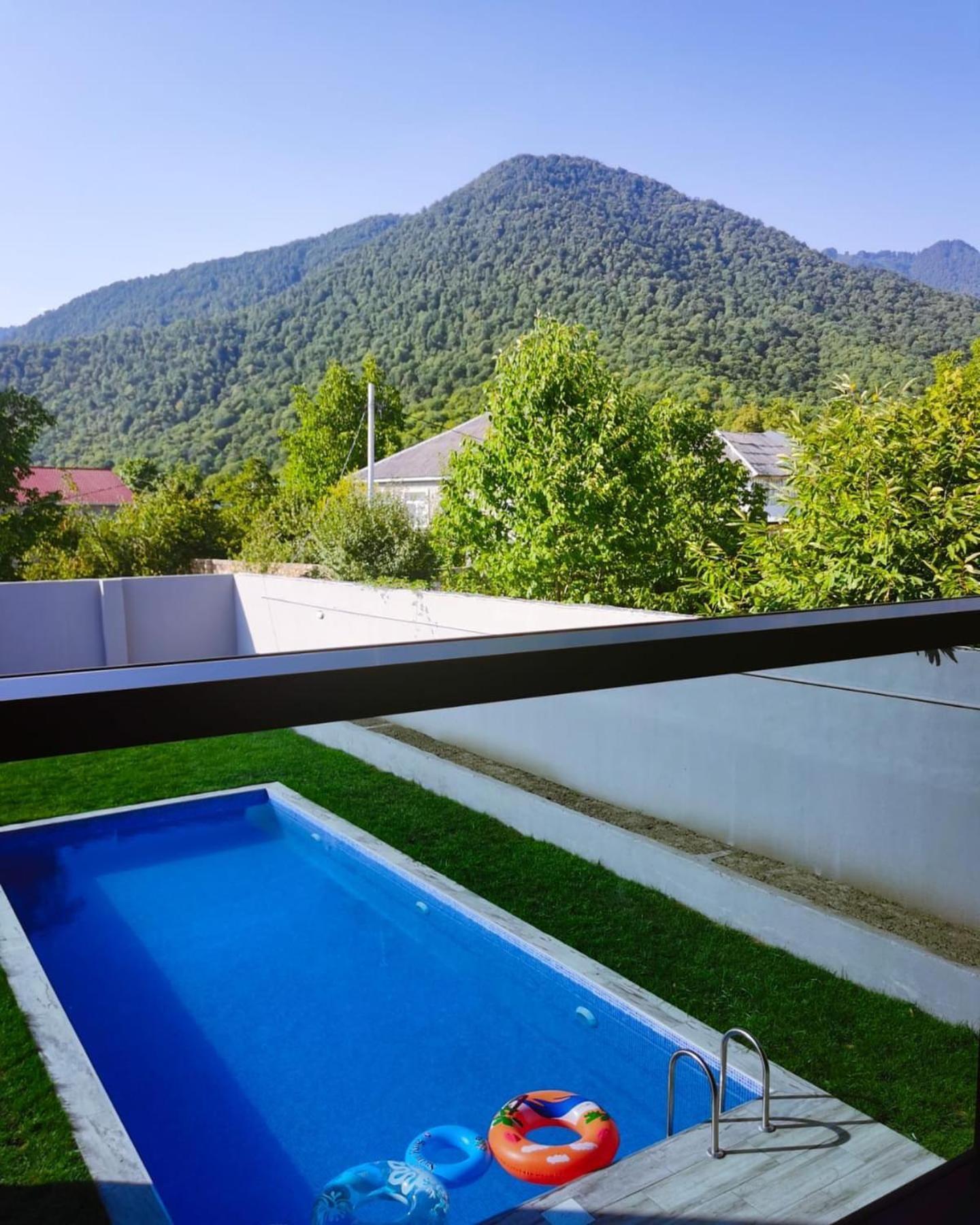Qafqaz Wood Chalet Gabala Buitenkant foto