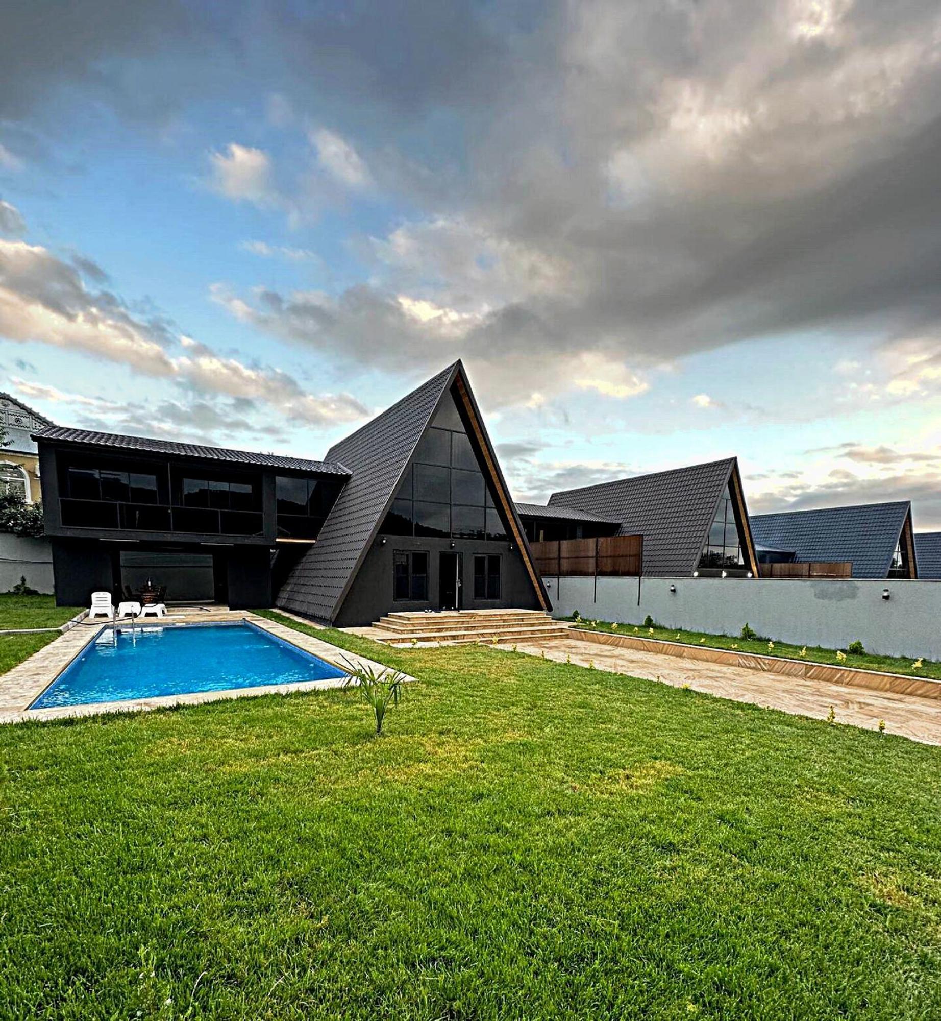 Qafqaz Wood Chalet Gabala Buitenkant foto