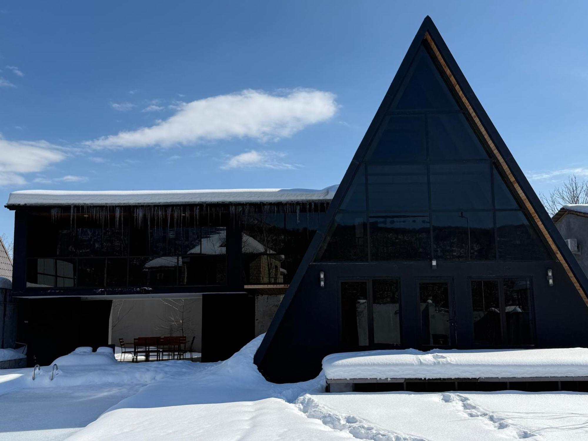 Qafqaz Wood Chalet Gabala Buitenkant foto